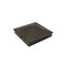 Nuvo Iron 3 1/2in x 3 1/2in Pyramid Post Cap. No Discounts. textured black, Aluminum, 24PK PCP02-MP24 - alternate 5